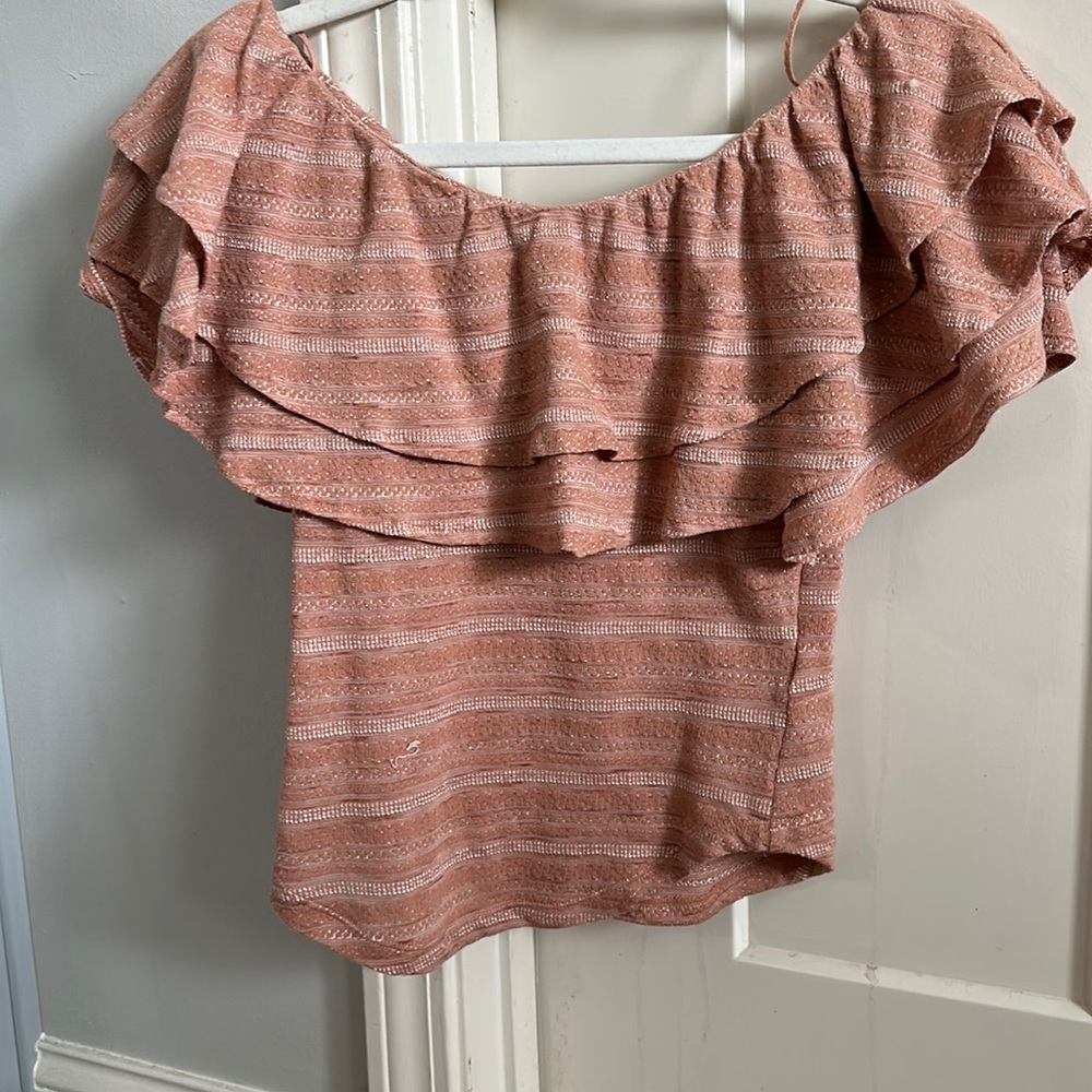 Free people off the shoulder shirt